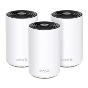 TP-LINK Deco XE75 Pro | AXE5400 Tri-Band Mesh Wi-Fi 6E System 3 PACK
