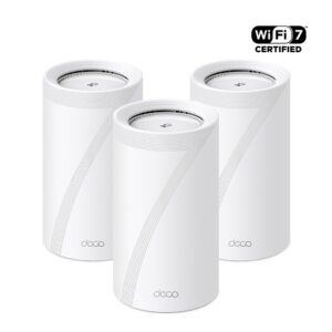 TP-Link Deco BE85 - BE22000 Whole Home Mesh WiFi 7 System 3 PACK Version 2