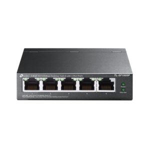 TP-Link 5 PORT 10/100MBPS SWITCH WITH 4 PORT PoE TL SF1005P