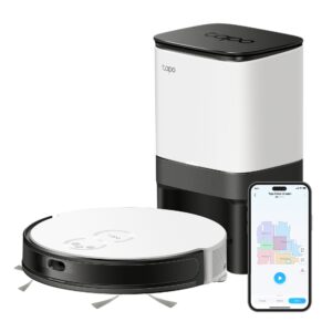 TP-Link LiDAR Smart Robot Vacuum Cleaner & Mop | Auto-Empty Dock| Tapo RV20 Mop