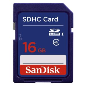 SanDisk 16GB Class 10 SDHC Memory Card SDSDB-016G-B35