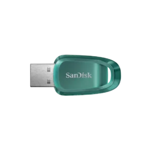 SanDisk Ultra Eco USB 3.2 Gen 1 Flash Drive, CZ96 64GB, Green
