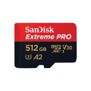 SanDisk Extreme Pro 512GB MicroSD Memory Card Works with DJI Mavic Mini 2 Drone (SDSQXCZ-512G-GN6MA)