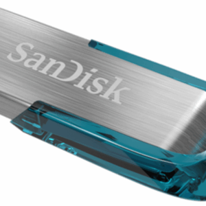 SanDisk SDCZ50C-016G-B35BE Cruzer Blade USB2.0 Flash Drive, 16GB, Electric Blue