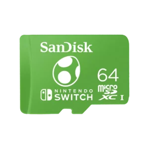 SANDISK SDSQXAO-064G-GN3ZN SANDISK AND NINTENDO COBRANDED MICROSDXC U3