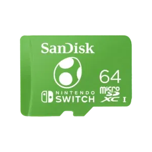 SanDisk and Nintendo Cobranded microSDXC 64GB U3 C10 UHS-1