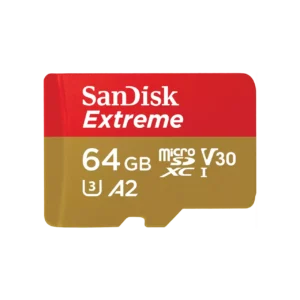 SanDisk Extreme microSDXC 64GB V30 U3 C10 A2 UHS-I