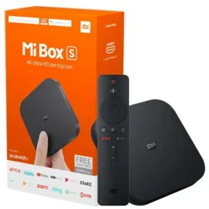 Xiaomi TV Box S Black 4K Ultra HD 8  Wi-Fi