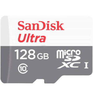 SanDisk Ultra 128GB 100mb/s microSD Card SDSQUNR-128G-GN3MN