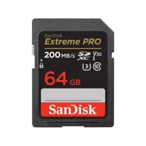 SanDisk Extreme Pro SDXC, SDXXU 64GB, V30, U3, C10, UHS-I