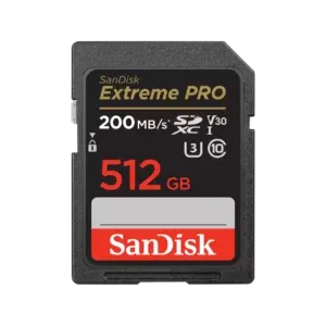 SanDisk Extreme Pro SDXC, SDXXD 512GB, V30, U3, C10, UHS-I