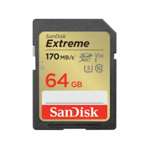 SanDisk Extreme SDXC, SDXV2 64GB, V30, U3, C10, UHS-I