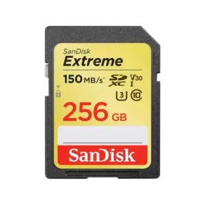 SanDisk Extreme SDXC 256GB C10