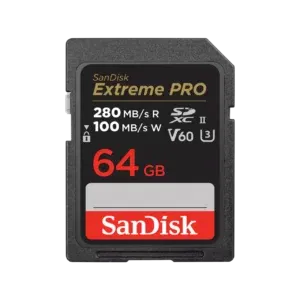 SanDisk Extreme PRO SDXC™ UHS-II Card 64GB SDSDXEP-064G-GN4IN