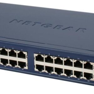 NETGEAR 24-Port Gigabit Ethernet Unmanaged Switch (JGS524) - Desktop/Rackmount, and ProSAFE Limited