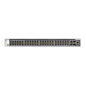 Netgear GSM4352S-100NES ; Wi-Fi, No ; Inputs/Outputs, 48 x 10/100/1000 Mb/s Gigabit Ethernet (RJ45)