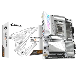 GIGABYTE X670E AORUS PRO X AM5 LGA 1718 AMD MOTHERBOARD