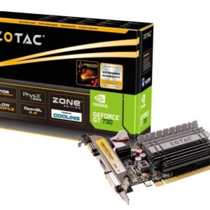 ZOTAC GeForce GT 730 Zone Edition 2GB DDR3 PCI HDMI DVI Graphics Card ZT-71113-20L