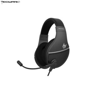 Tecware TWAC-Q2BK 3.5mm Wired Gaming Headset with Mic (Black)