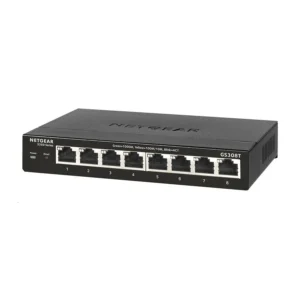 NETGEAR 8-Port Gigabit Ethernet Smart Managed Pro Switch (GS308T) - Desktop, Fanless Housing for Qui