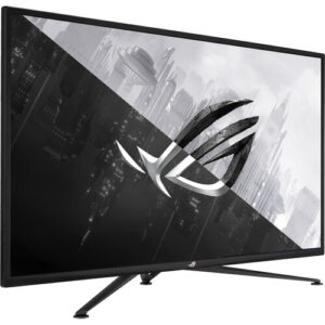 ASUS ROG Strix 43�h 4K HDR DSC Gaming Monitor (XG43UQ) - UHD (3840 x 2160), 144Hz, 1ms, HDMI 2.1, Extreme Low Motion Blur Sync, FreeSync? Premium Pro, DisplayHDR1000, DCI-P3 90%, DisplayPort, USB