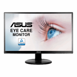 ASUS VA229HR Eye Care Monitor ? 21.5 inch, Full HD, IPS, 75Hz, Low Blue Light, Flicker Free, Wall Mountable, BLACK
