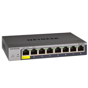 Netgear GS108T-300UKS 8-Ports Gigabit Smart Pro Switch