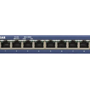 Netgear GS108GE 8-Port Gigabit Ethernet PoE+ Unmanaged Switch