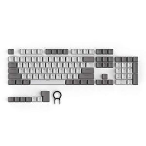 Tecware PBT Keycap Set (White/Grey)