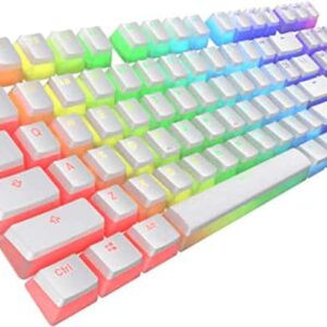Tecware PBT Pudding Keycap Set (White)