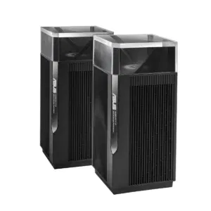 ASUS ZenWiFi Pro XT12 AX11000 Tri-Band WiFi 6 Mesh WiFi System (2 pack), Black (XT12(2-PK))