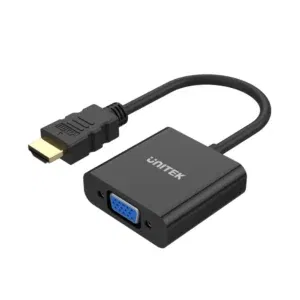 Unitek HDMI to VGA With Audio Converter Black Y-6333