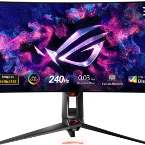 ASUS 34" 240 Hz OLED Curved Gaming Monitor NVIDIA PG34WCDM
