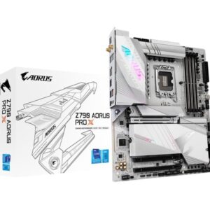 GIGABYTE Z790 AORUS PRO X (Socket LGA 1700) USB 3.2 Type-C Wi-Fi 7 Intel White