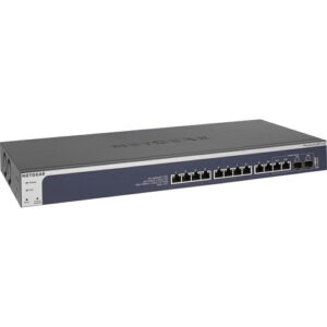 NETGEAR 12-Port 10G Ethernet Smart Managed Pro Switch (XS712T) - with 2 x 10Gigabit SFP+, Desktop/Ra