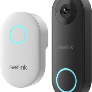 REOLINK Doorbell Camera Wired, Smart WiFi Video Camera VDB2K02W