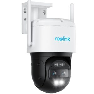 REOLINK 4K Wired WiFi Outdoor Camera, 8MP Dual Lens Security Camera, 360 PTZ Camera w/Auto Tracking,