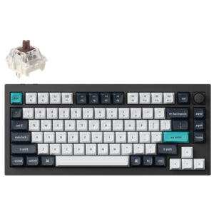 Keychron Q1 Max QMK/VIA Wireless Mechanical Keyboard, Full Metal, Programmable Button, 2.4 GHz/Bluet
