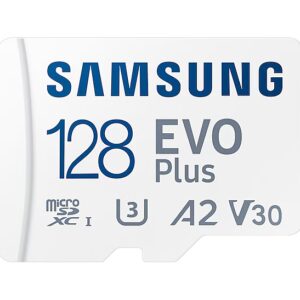 SAMSUNG MB-MC128HA/APC EVO Plus MicroSDXC Memory Card, 128GB