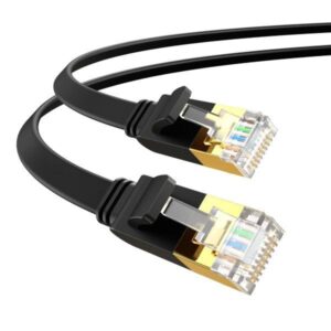 Ugreen Cat 7 STP Lan Cable Flat Design 1m (Black)