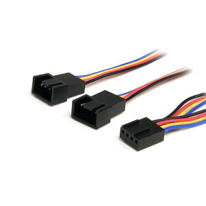 Startech.Com FAN4SPLIT12 12 4Pin PWM Fan Extension Power Y Cable