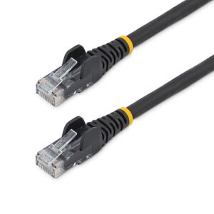 Startech.Com N6LPATCH3MBK 3m LSZH CAT6 Ethernet Cable 10GbE, Black