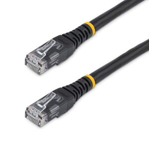 Startech.Com C6PATCH10BK 10 FT BLACK MOLDED CAT6 UTP PATCH CABLE