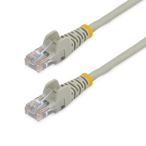 Startech.Com 45PAT50CMGR 0.5M GRAY SNAGLESS CAT5E PATCH CABLE