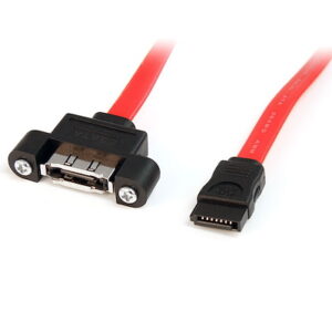 Startech.Com ESATAPNLFM1 1 ft eSATA Panel Mount Cable - F/M