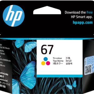 Hp 3YM55AA 67 TRI-COLOR ORIGINAL INK CARTRIDGE