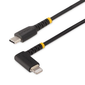 Startech.Com RUSB2CLTMM1MR 3ft/1m USB-C to Lightning Cable Angled