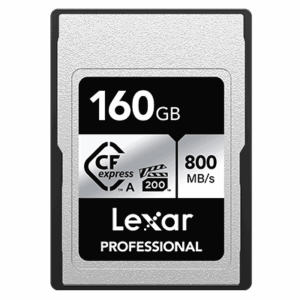 160GB - Lexar® Professional CFexpress™ Type A Card SILVER Series