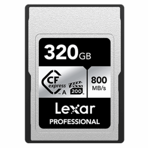 320GB - Lexar® Professional CFexpress™ Type A Card SILVER Series