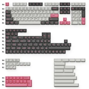 Keychron Keycap - Double Shot Cherry PBT - Dolch Pink (219 keys)